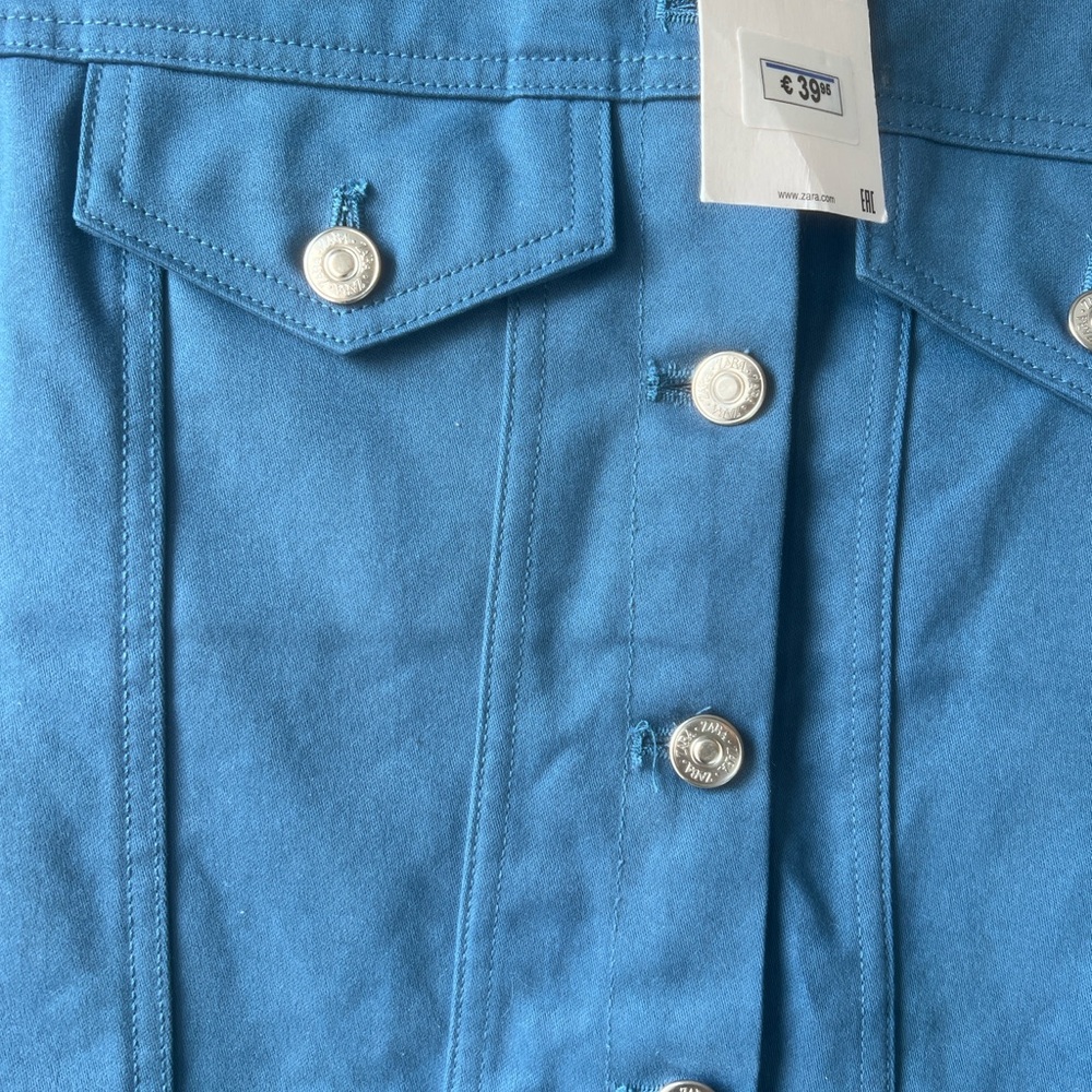 Zara Deep Blue Dress - Picture 6 of 7